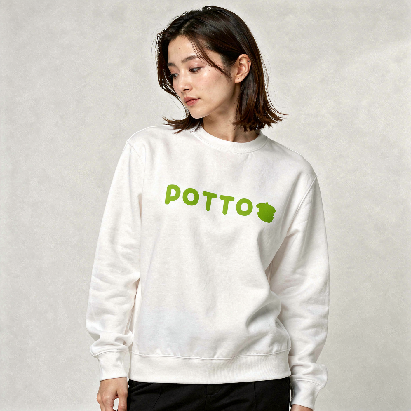 POTTOオーバーサイズ スウェット