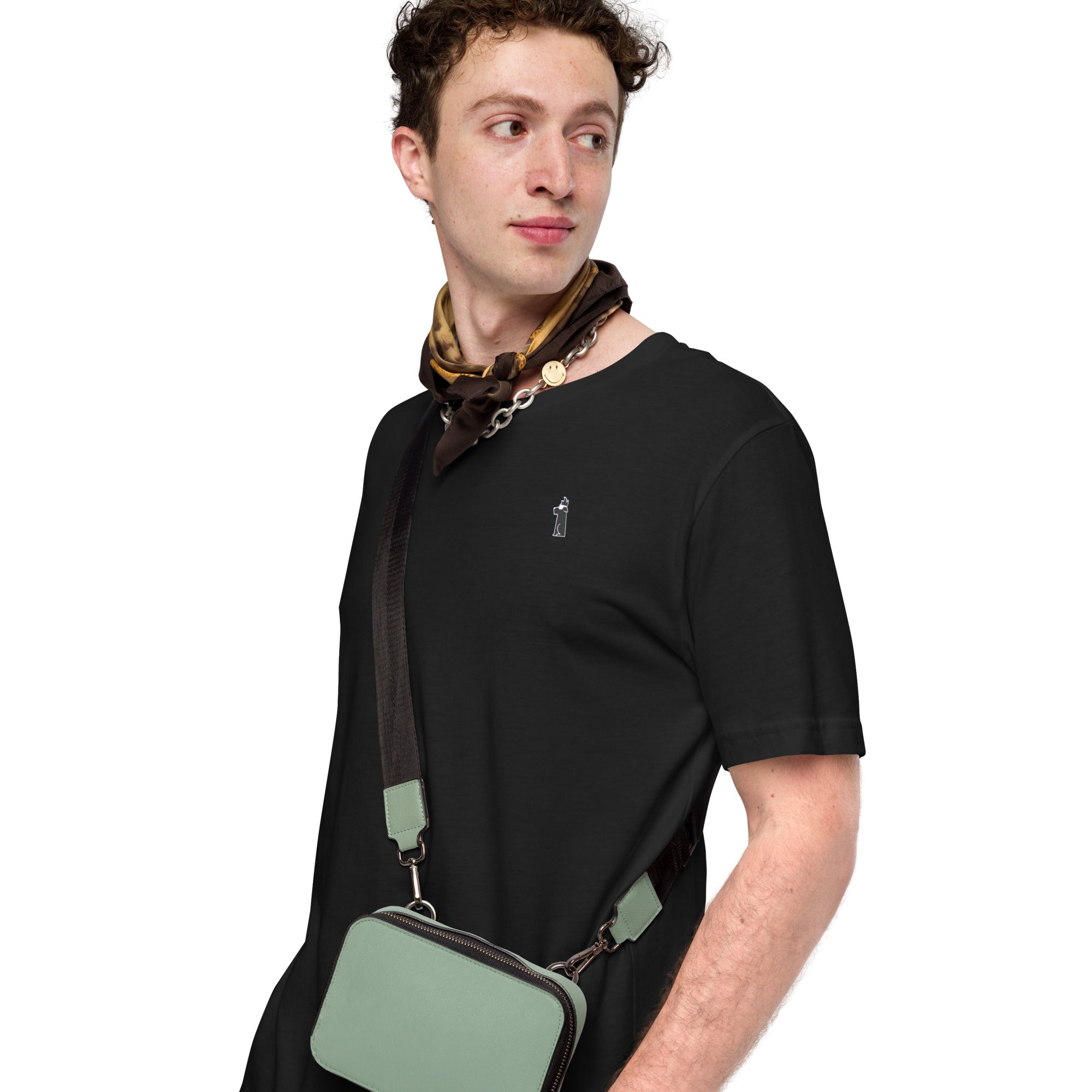 デジケン ワンポイント Black T