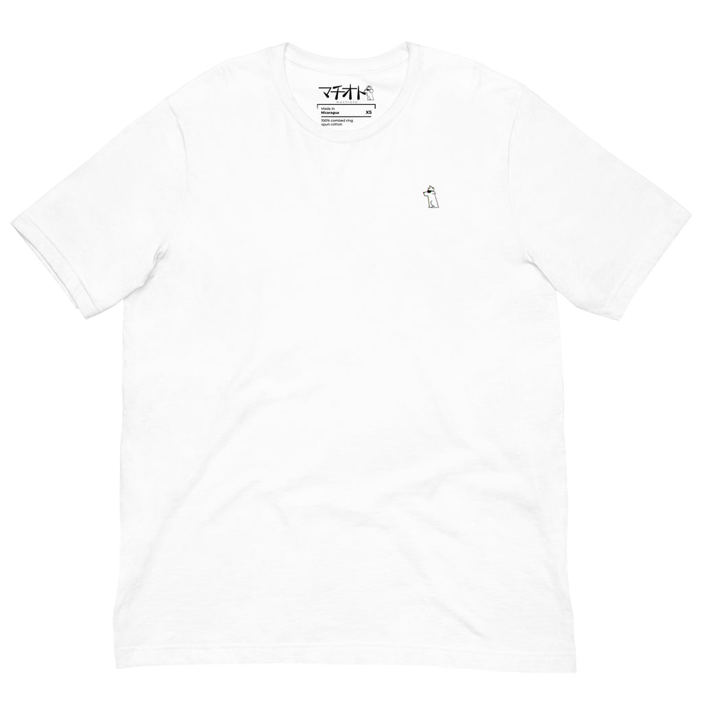 デジケン ワンポイント White T
