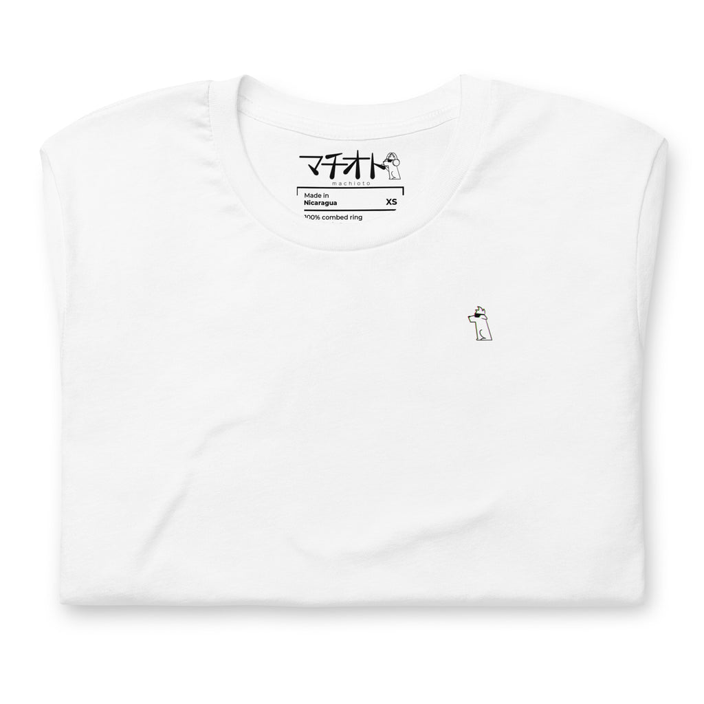 デジケン ワンポイント White T