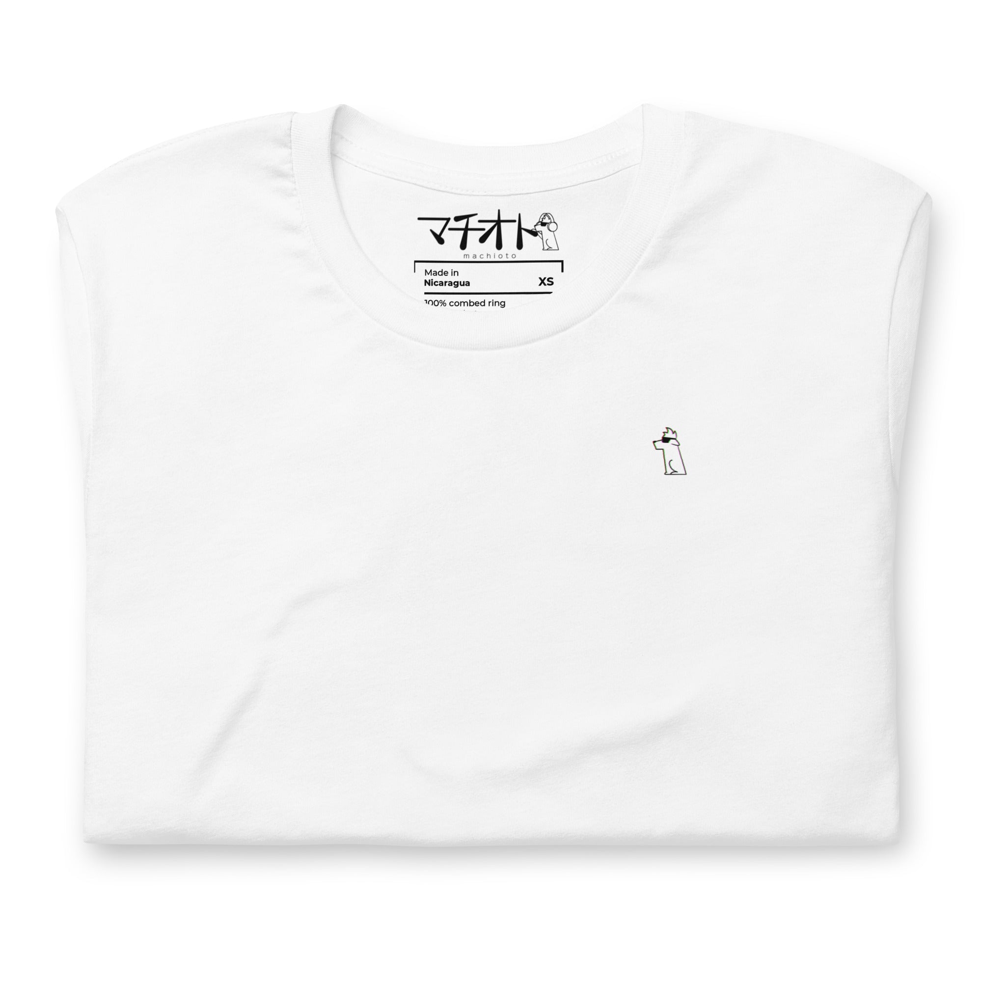 デジケン ワンポイント White T