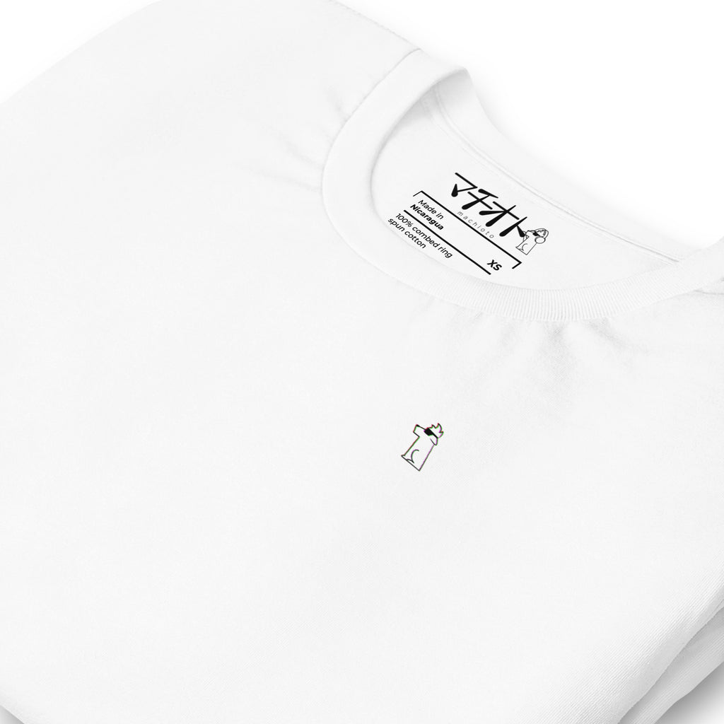 デジケン ワンポイント White T