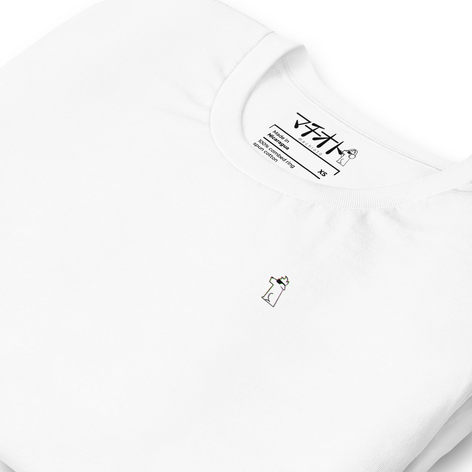 デジケン ワンポイント White T