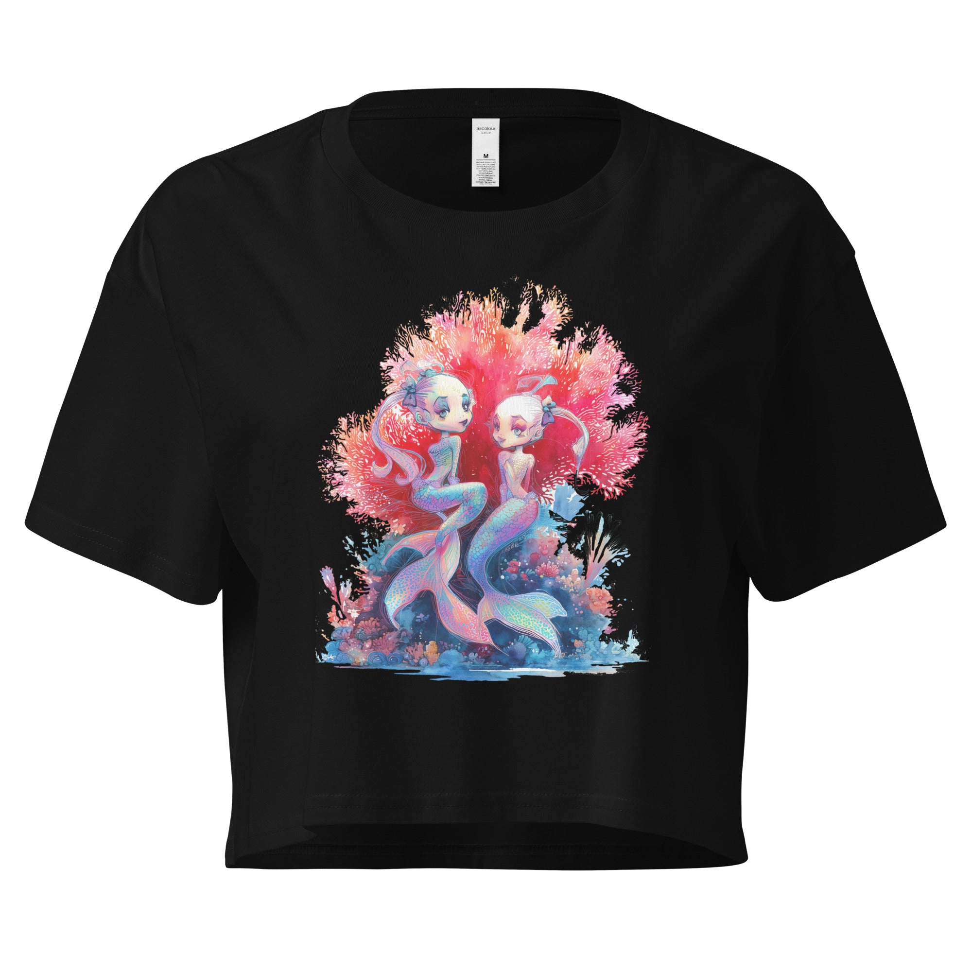 マーメイドシスターズ クロップドシャツ