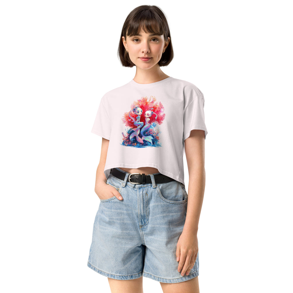 マーメイドシスターズ クロップドシャツ