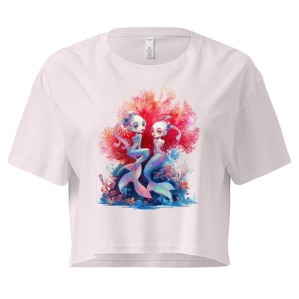 マーメイドシスターズ クロップドシャツ
