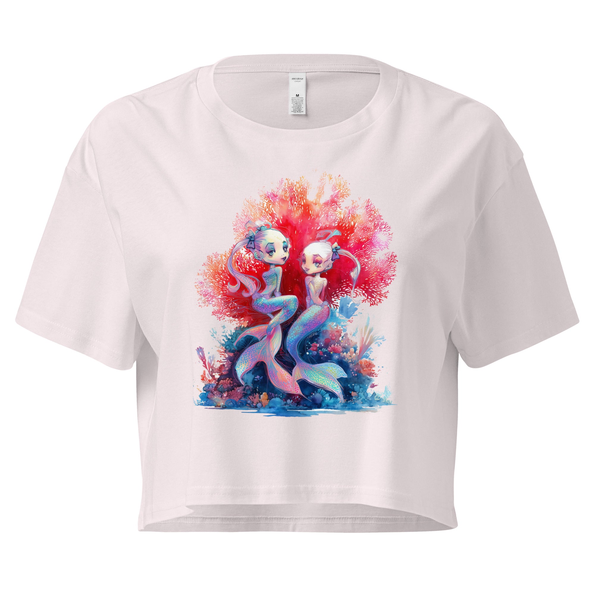 マーメイドシスターズ クロップドシャツ