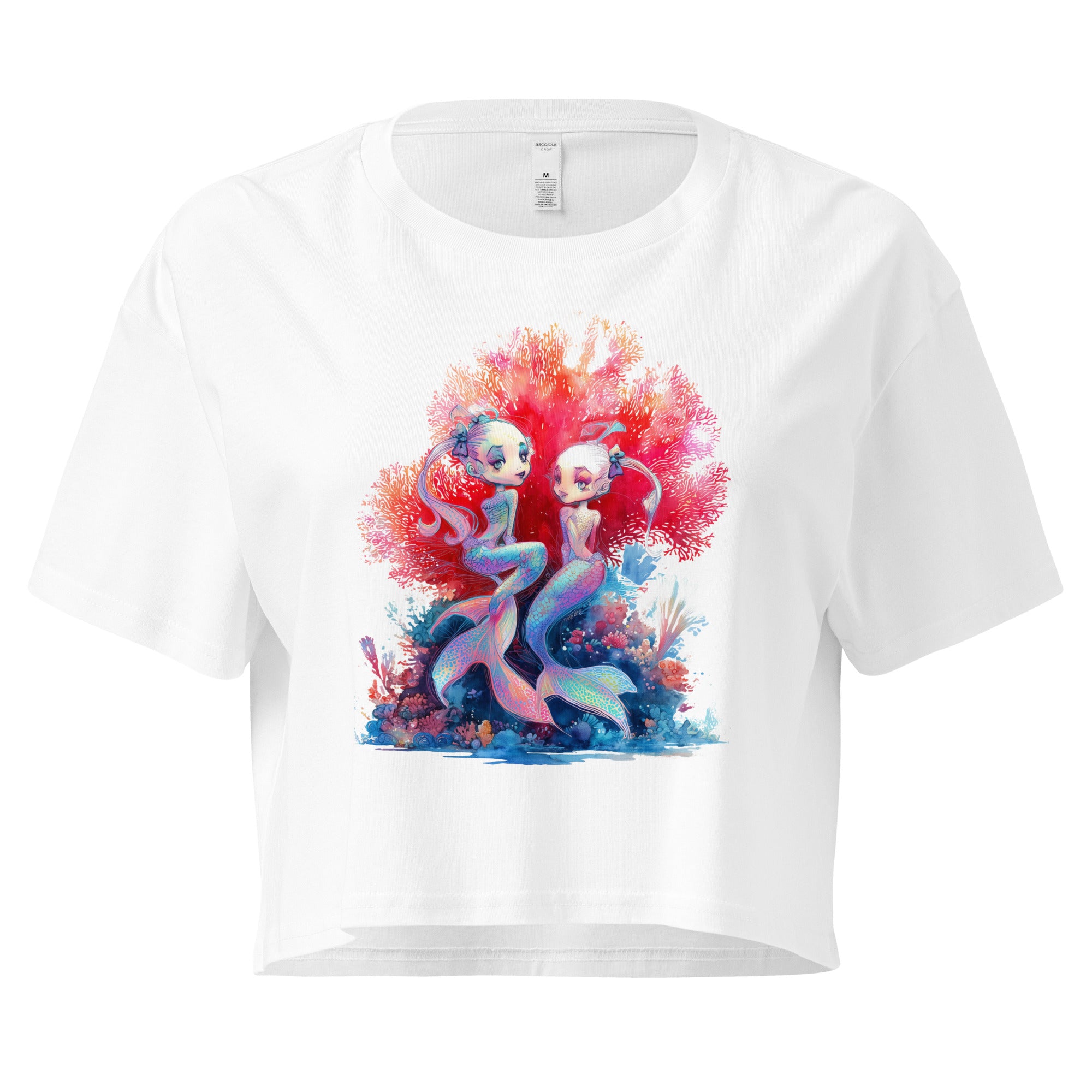 マーメイドシスターズ クロップドシャツ